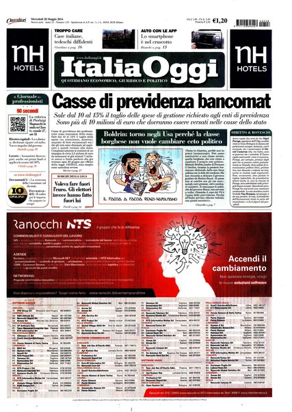 Italia oggi : quotidiano di economia finanza e politica